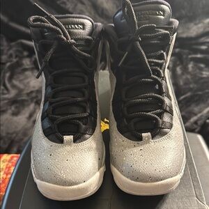 Jordan Kids Sneakers - Black and Gray (Limited Edition) Retro 10’s